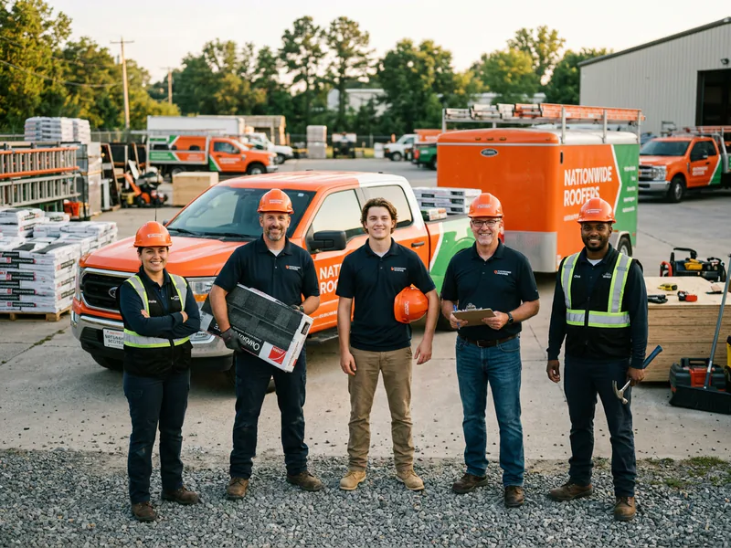 Natiowide Roofers - roof installation in Dallas near me